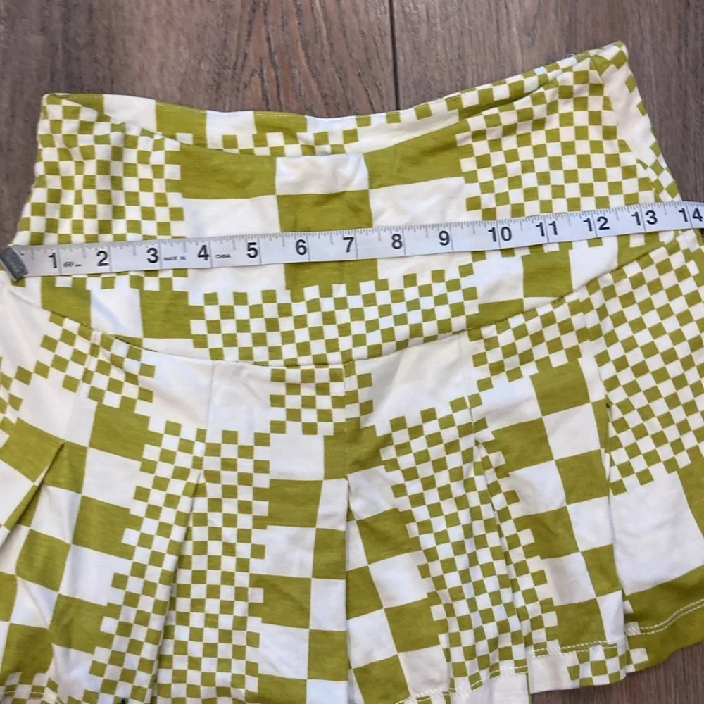 Urban Outfitters, Checkered, Mini, skirt, stretchy, summer, beach, dance, y2k